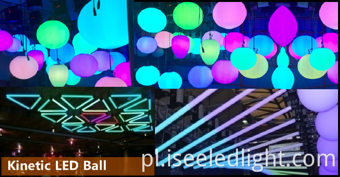 Kinetic LED Ball stage Kinetic LED Ball stage
